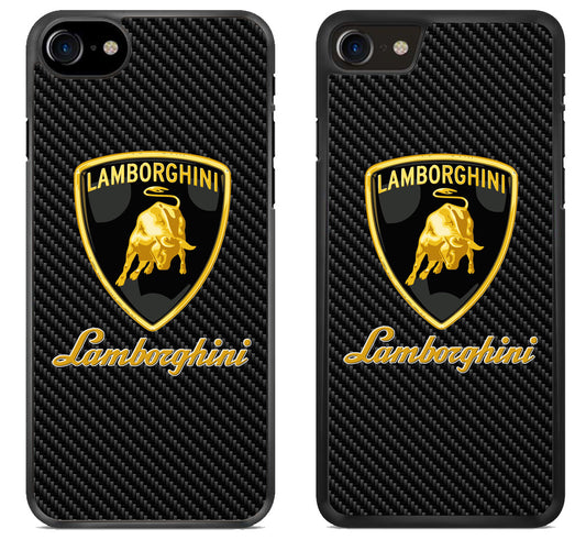 Lamborghini Logo Carbon iPhone SE 2020 | iPhone SE 2022 Case