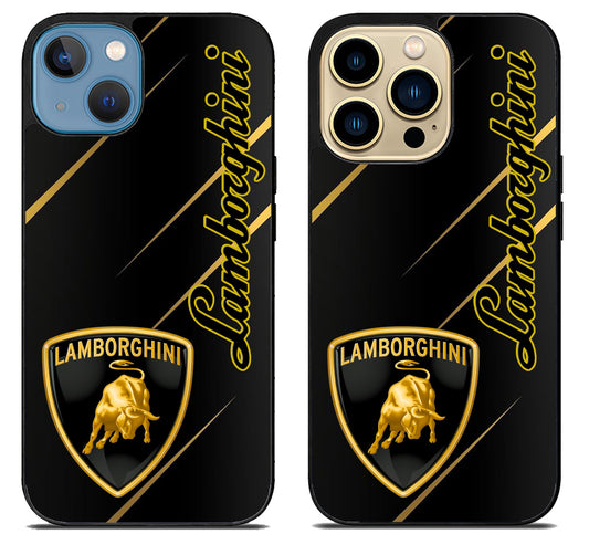 Lamborghini Metallic iPhone 14 | 14 Plus | 14 Pro | 14 Pro Max Case