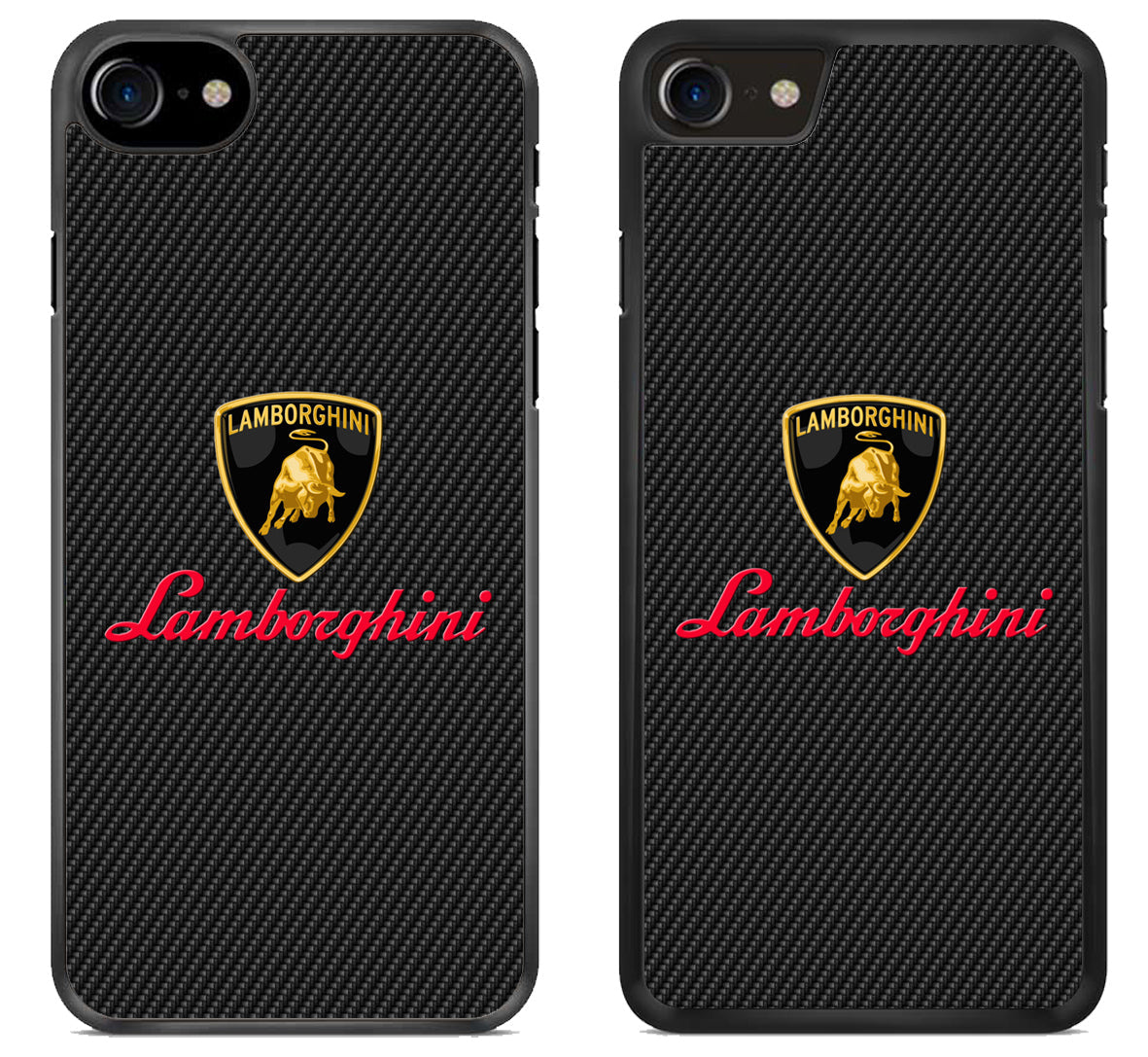 Lamborgini Black Carbon iPhone SE 2020 | iPhone SE 2022 Case
