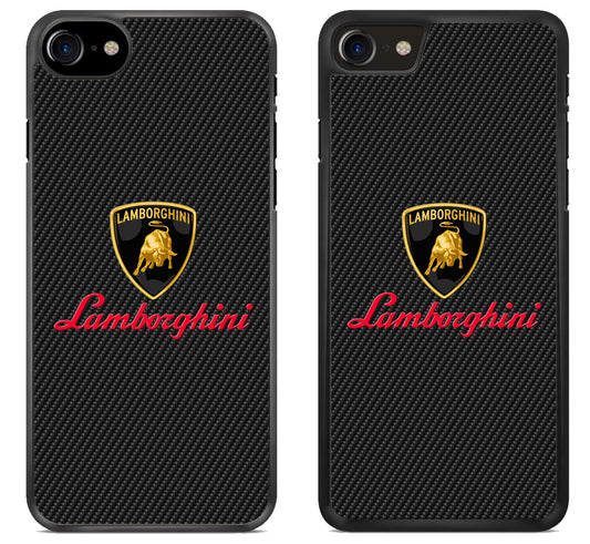 Lamborgini Black Carbon iPhone SE 2020 | iPhone SE 2022 Case