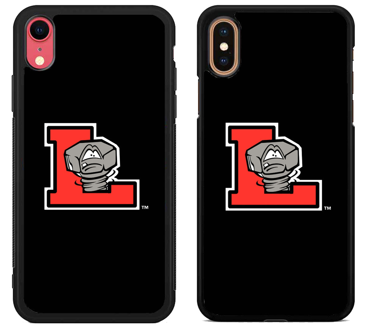 Lansing Lugnuts Logo Black iPhone X | Xs | Xr | Xs Max Case