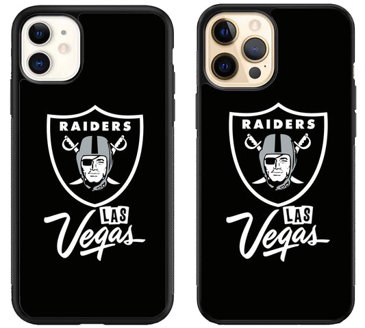 Las Vegas Raiders Black iPhone 12 | 12 Mini | 12 Pro | 12 Pro Max Case