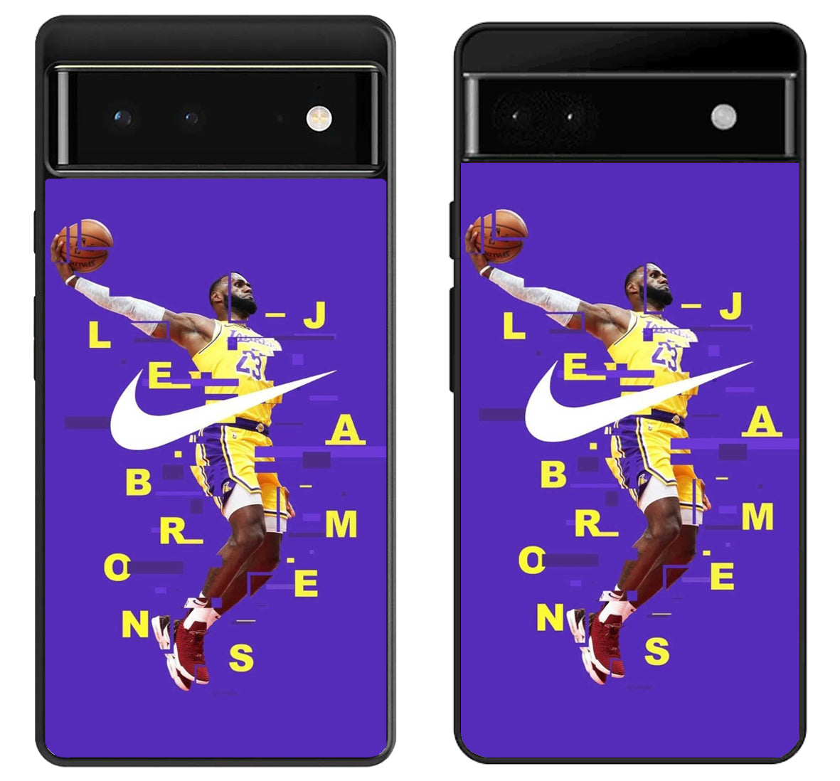 Lebron James Lakers Basketball Style Google Pixel 6 | 6A | 6 Pro Case