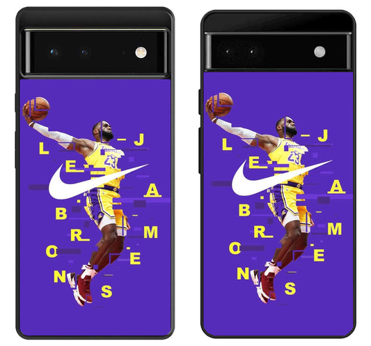 Lebron James Lakers Basketball Style Google Pixel 6 | 6A | 6 Pro Case