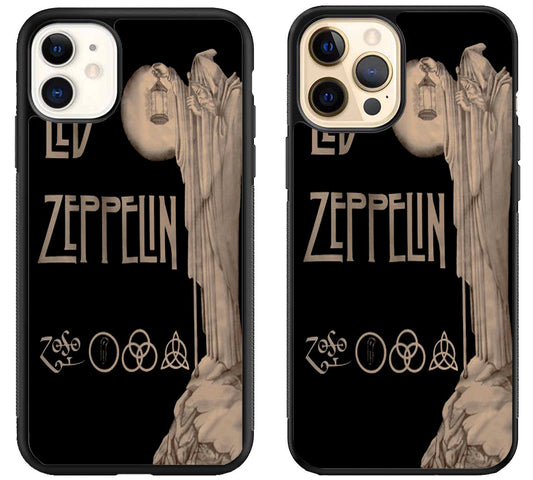 Led Zeppelin Darkness iPhone 12 | 12 Mini | 12 Pro | 12 Pro Max Case