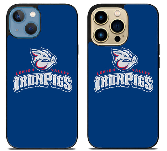 Lehigh Valley IronPigs Blue iPhone 14 | 14 Plus | 14 Pro | 14 Pro Max Case