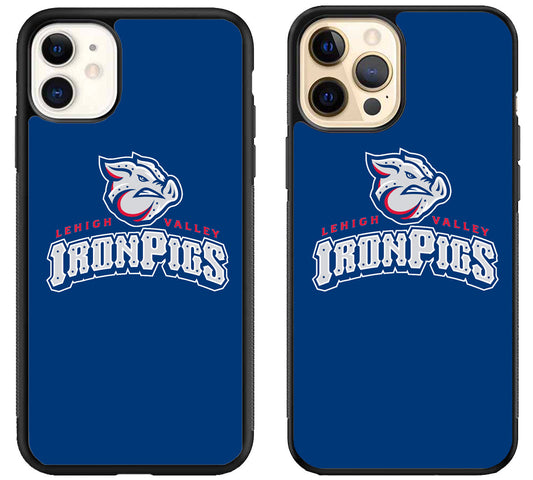 Lehigh Valley IronPigs Blue iPhone 12 | 12 Mini | 12 Pro | 12 Pro Max Case