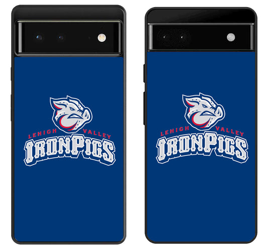 Lehigh Valley IronPigs Blue Google Pixel 6 | 6A | 6 Pro Case