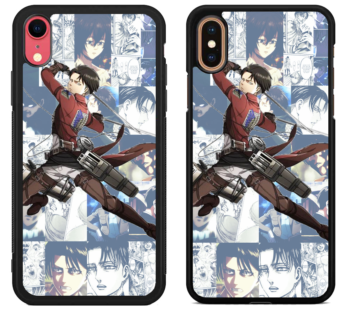 Levi Ackerman Attack on Titan Collage iPhone X | Xs | Xr | Xs Max Case
