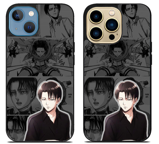 Levi Ackerman Attack on Titan iPhone 14 | 14 Plus | 14 Pro | 14 Pro Max Case