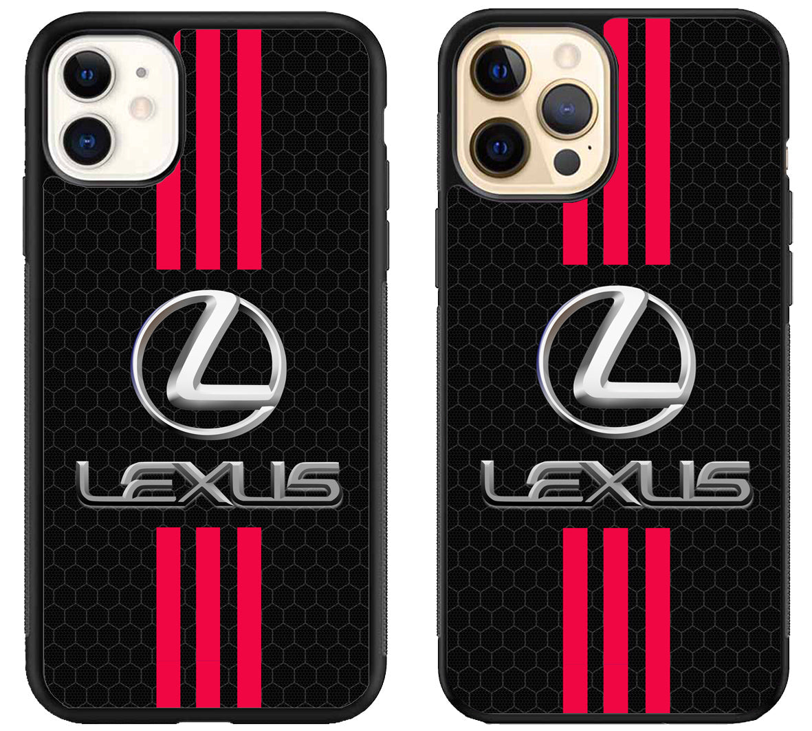 Lexus Red Stripe iPhone 12 | 12 Mini | 12 Pro | 12 Pro Max Case