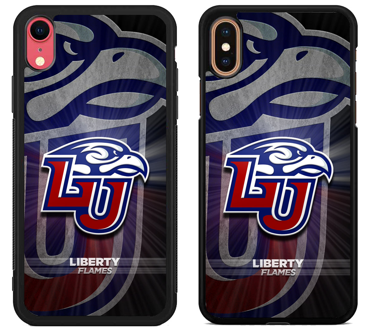 Liberty Flames University Background iPhone X | Xs | Xr | Xs Max Case
