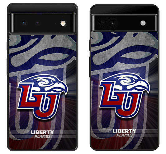Liberty Flames University Background Google Pixel 6 | 6A | 6 Pro Case