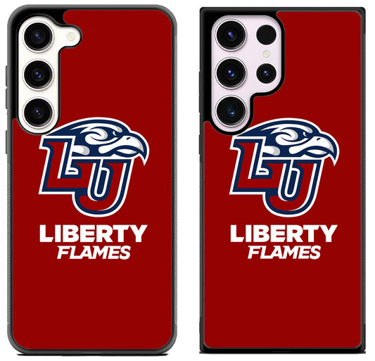 Liberty Flames University Logo Samsung Galaxy S23 | S23+ | S23 Ultra Case