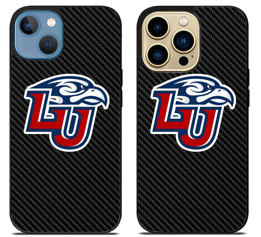 Liberty University Flames Carbon iPhone 14 | 14 Plus | 14 Pro | 14 Pro Max Case