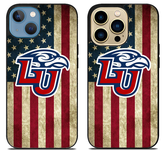 Liberty University Flames Flag iPhone 14 | 14 Plus | 14 Pro | 14 Pro Max Case