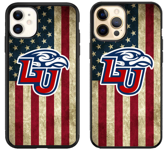 Liberty University Flames Flag iPhone 12 | 12 Mini | 12 Pro | 12 Pro Max Case