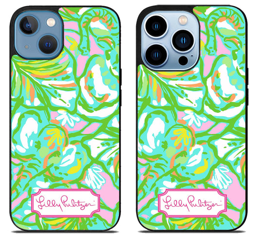 Lilly Pulizer Pattern iPhone 13 | 13 Mini | 13 Pro | 13 Pro Max Case