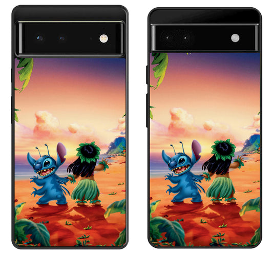 Lilo & Stitch Wallpaper Google Pixel 6 | 6A | 6 Pro Case