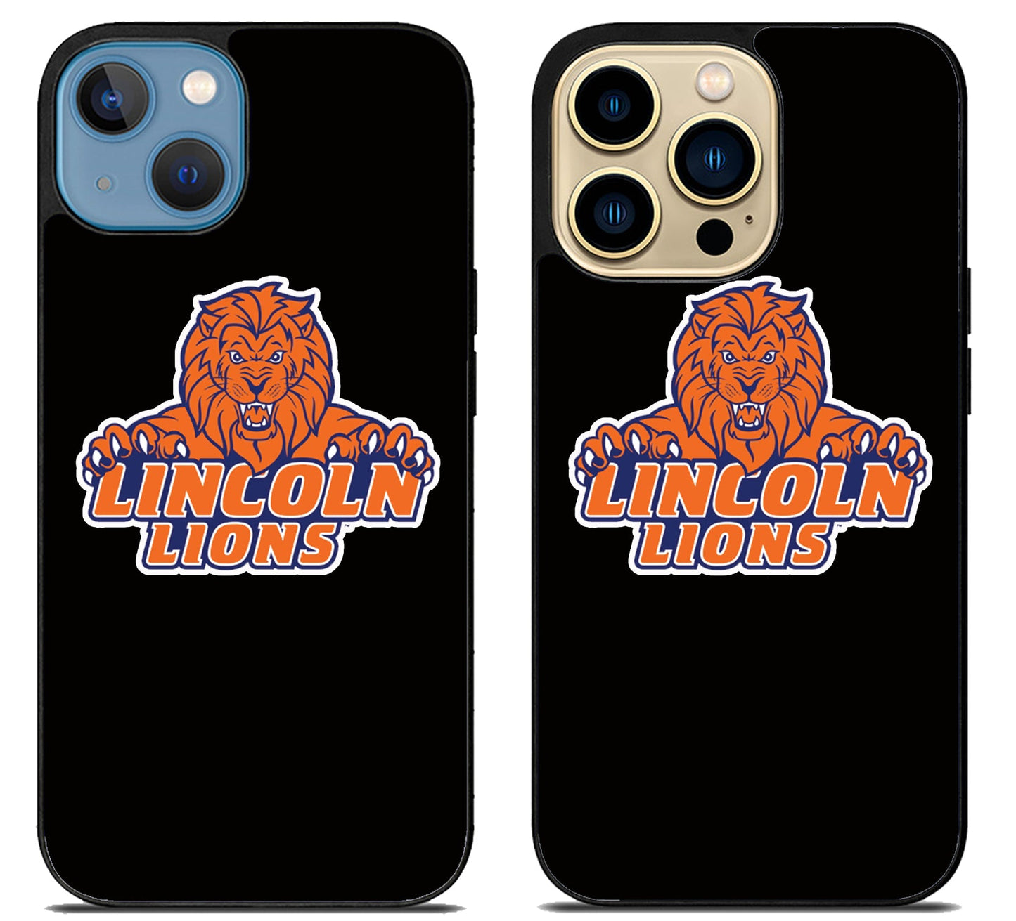 Lincoln University Lions Black iPhone 14 | 14 Plus | 14 Pro | 14 Pro Max Case