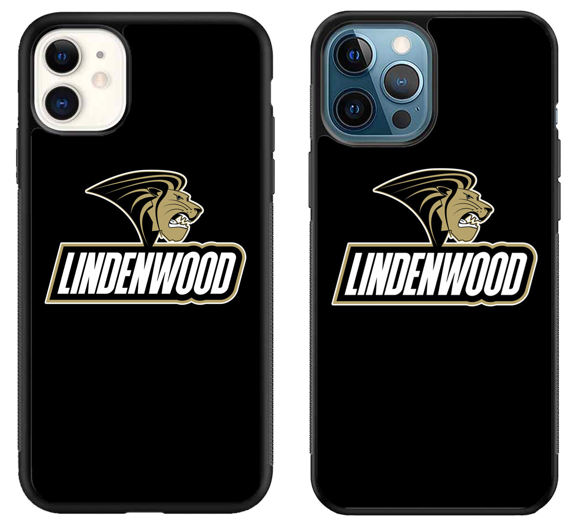 Lindenwood Lions Black iPhone 11 | 11 Pro | 11 Pro Max Case
