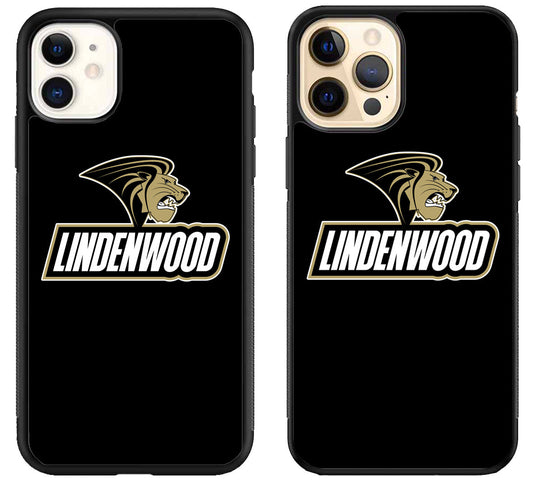 Lindenwood Lions Black iPhone 12 | 12 Mini | 12 Pro | 12 Pro Max Case