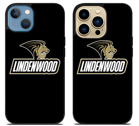 Lindenwood Lions Black iPhone 14 | 14 Plus | 14 Pro | 14 Pro Max Case