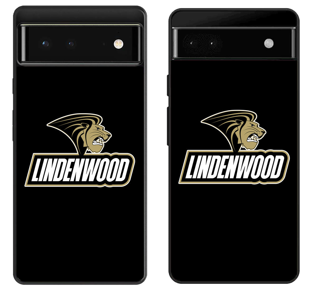 Lindenwood Lions Black Google Pixel 6 | 6A | 6 Pro Case