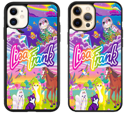 Lisa Frank Character Collage iPhone 12 | 12 Mini | 12 Pro | 12 Pro Max Case