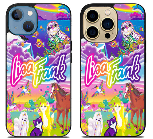 Lisa Frank Character Collage iPhone 14 | 14 Plus | 14 Pro | 14 Pro Max Case