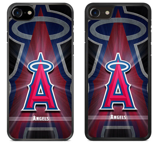 Los Angeles Angels Background iPhone SE 2020 | iPhone SE 2022 Case