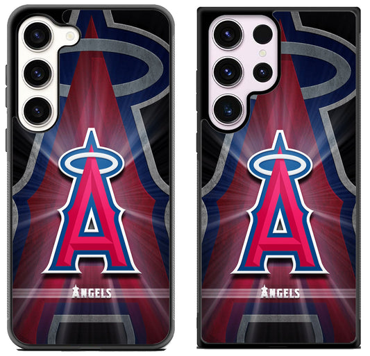 Los Angeles Angels Background Samsung Galaxy S23 | S23+ | S23 Ultra Case