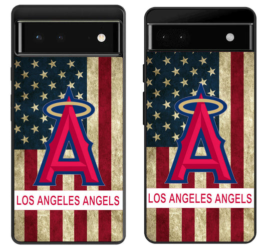 Los Angeles Angels Flag Google Pixel 6 | 6A | 6 Pro Case