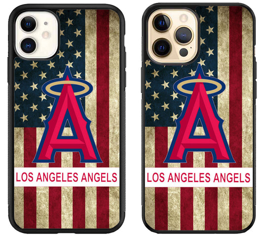 Los Angeles Angels Flag iPhone 12 | 12 Mini | 12 Pro | 12 Pro Max Case