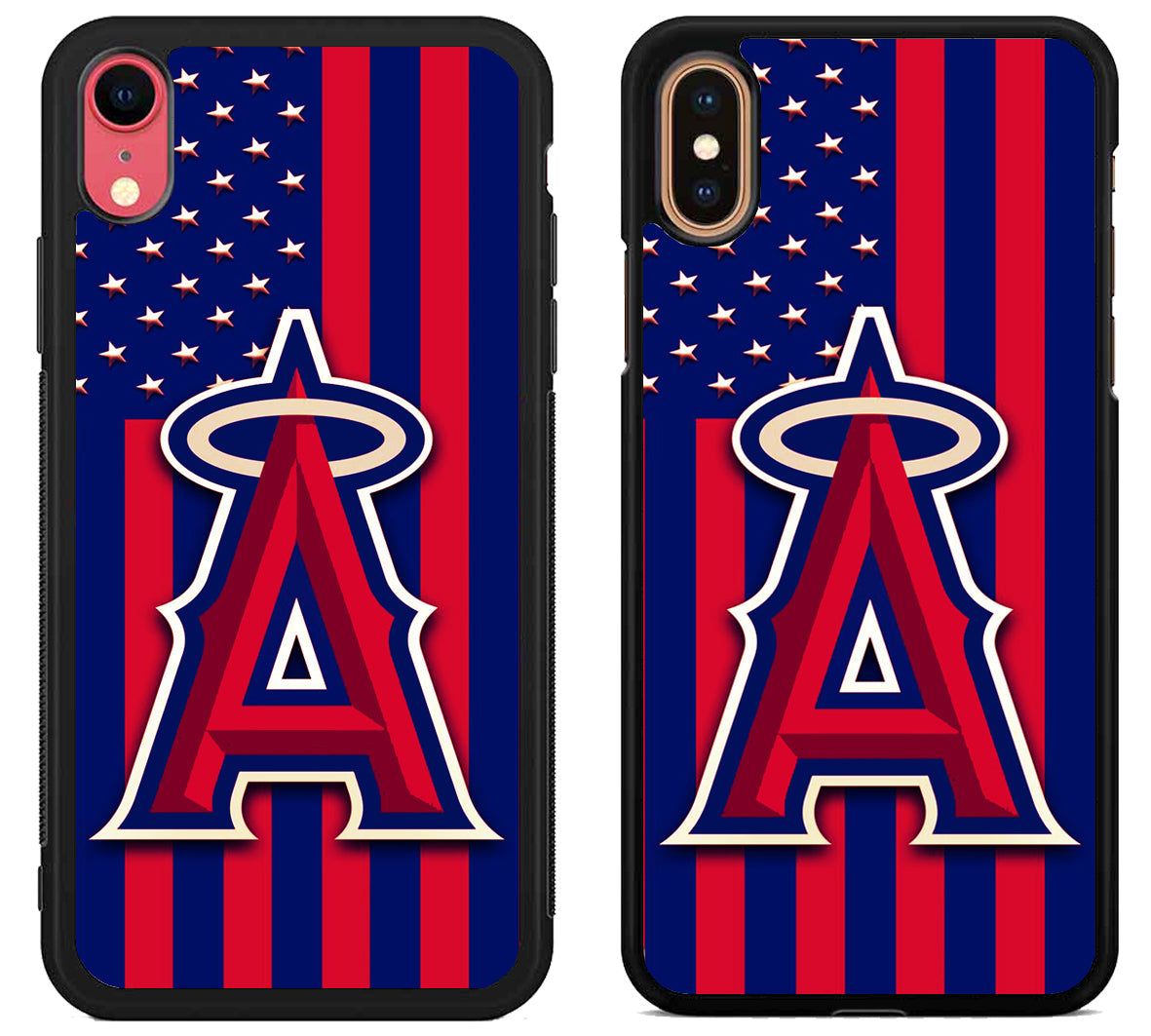Los Angeles Angels Logo Flag iPhone X | Xs | Xr | Xs Max Case