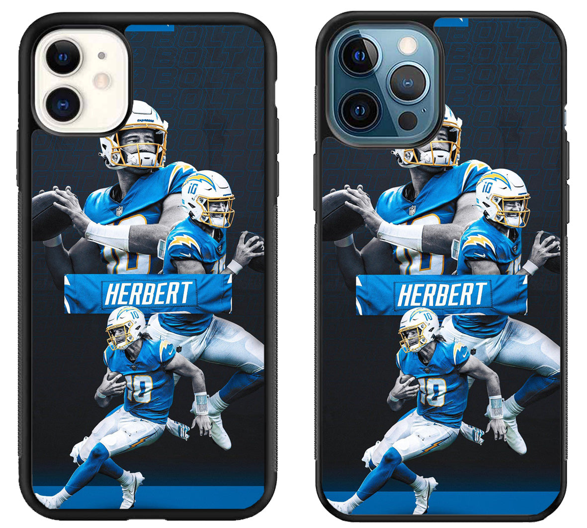 Justin Herbert Collage Charger iPhone 11 | 11 Pro | 11 Pro Max Case