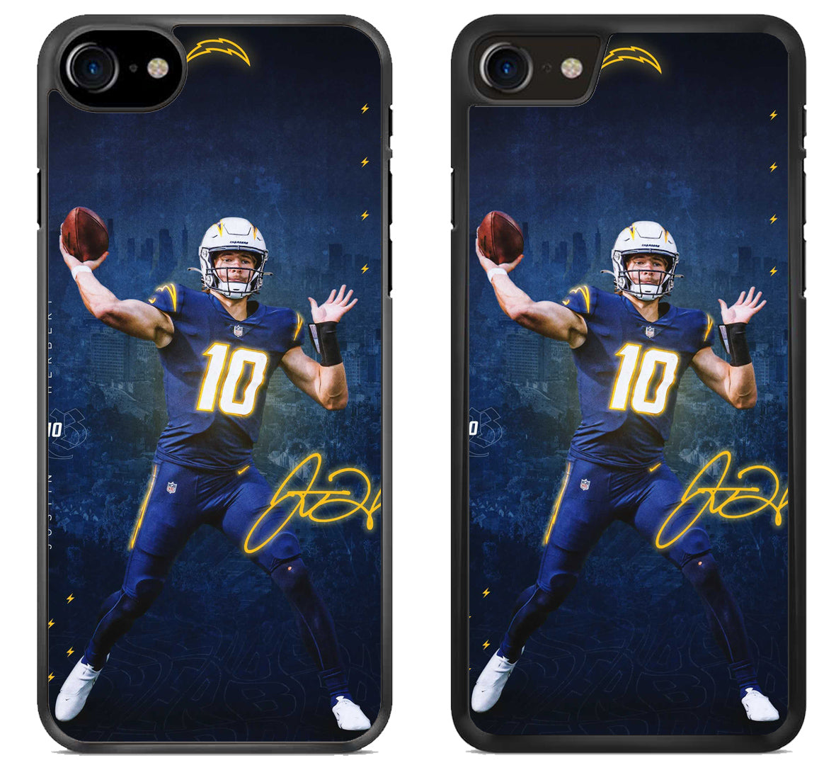 Los Angeles Charger Justin Herbert Cool iPhone SE 2020 | iPhone SE 2022 Case