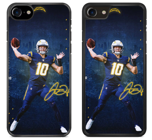 Los Angeles Charger Justin Herbert Cool iPhone SE 2020 | iPhone SE 2022 Case