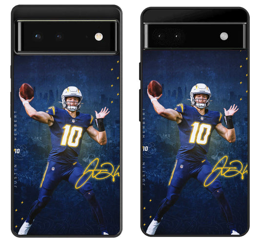LA Charger Justin Herbert Cool Google Pixel 6 | 6A | 6 Pro Case