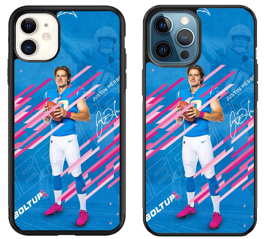Los Angeles Charger Justin Herbert Style iPhone 11 | 11 Pro | 11 Pro Max Case