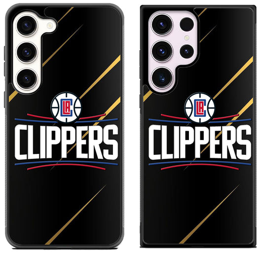Los Angeles Clippers Black Samsung Galaxy S23 | S23+ | S23 Ultra Case