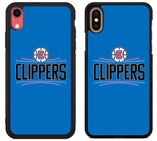 Los Angeles Clippers Logo Blue iPhone X | Xs | Xr | Xs Max Case