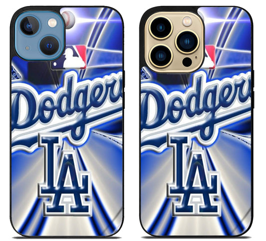 Los Angeles Dodgers Background iPhone 14 | 14 Plus | 14 Pro | 14 Pro Max Case