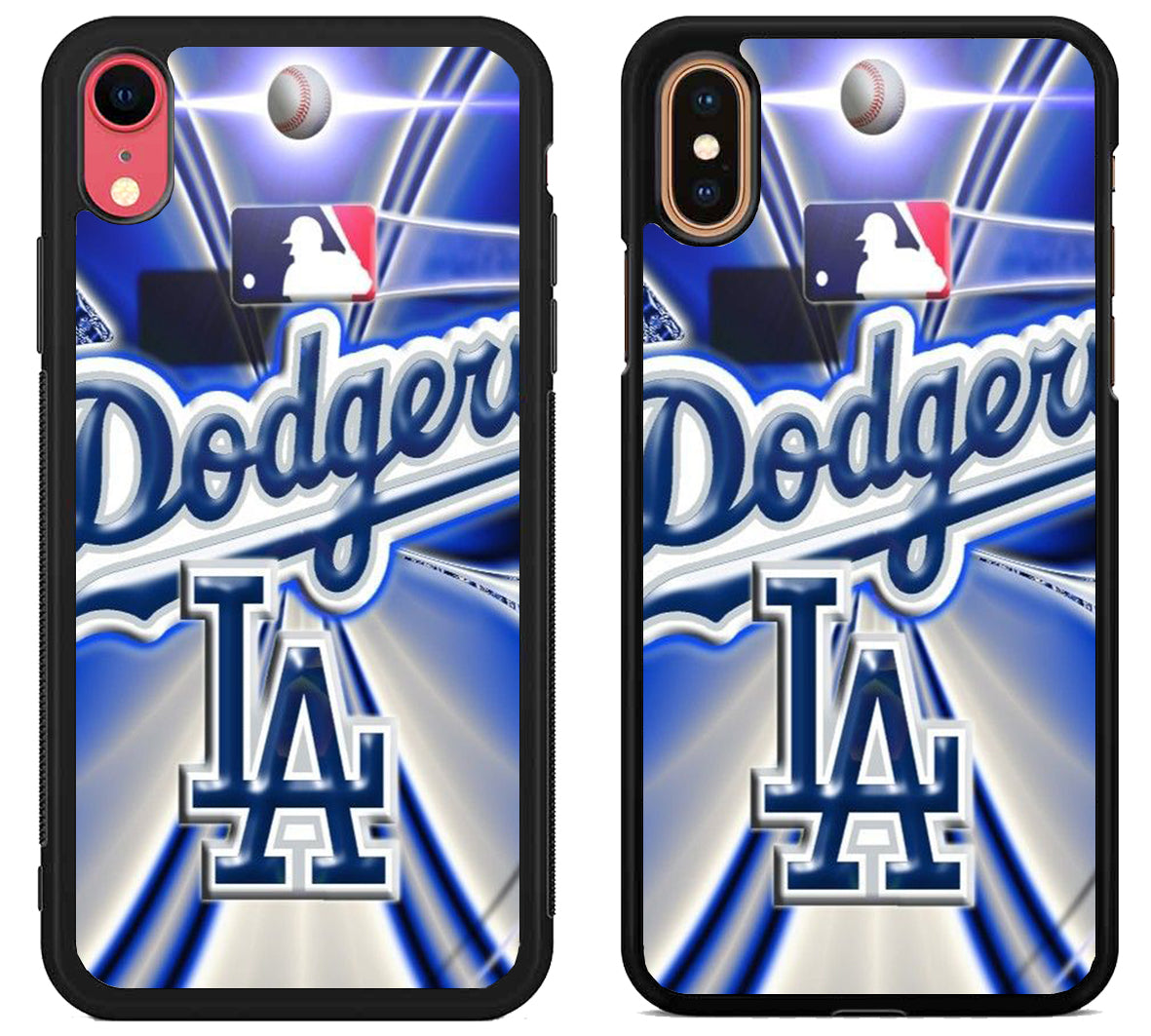 LA Dodgers Background iPhone X | Xs | Xr | Xs Max Case