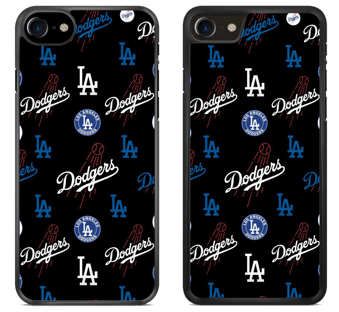 Los Angeles Dodgers Logo Collage iPhone SE 2020 | iPhone SE 2022 Case