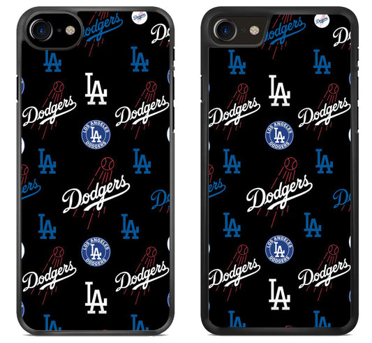 Los Angeles Dodgers Logo Collage iPhone SE 2020 | iPhone SE 2022 Case