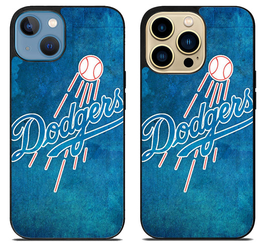Los Angeles Dodgers Marble Color iPhone 14 | 14 Plus | 14 Pro | 14 Pro Max Case