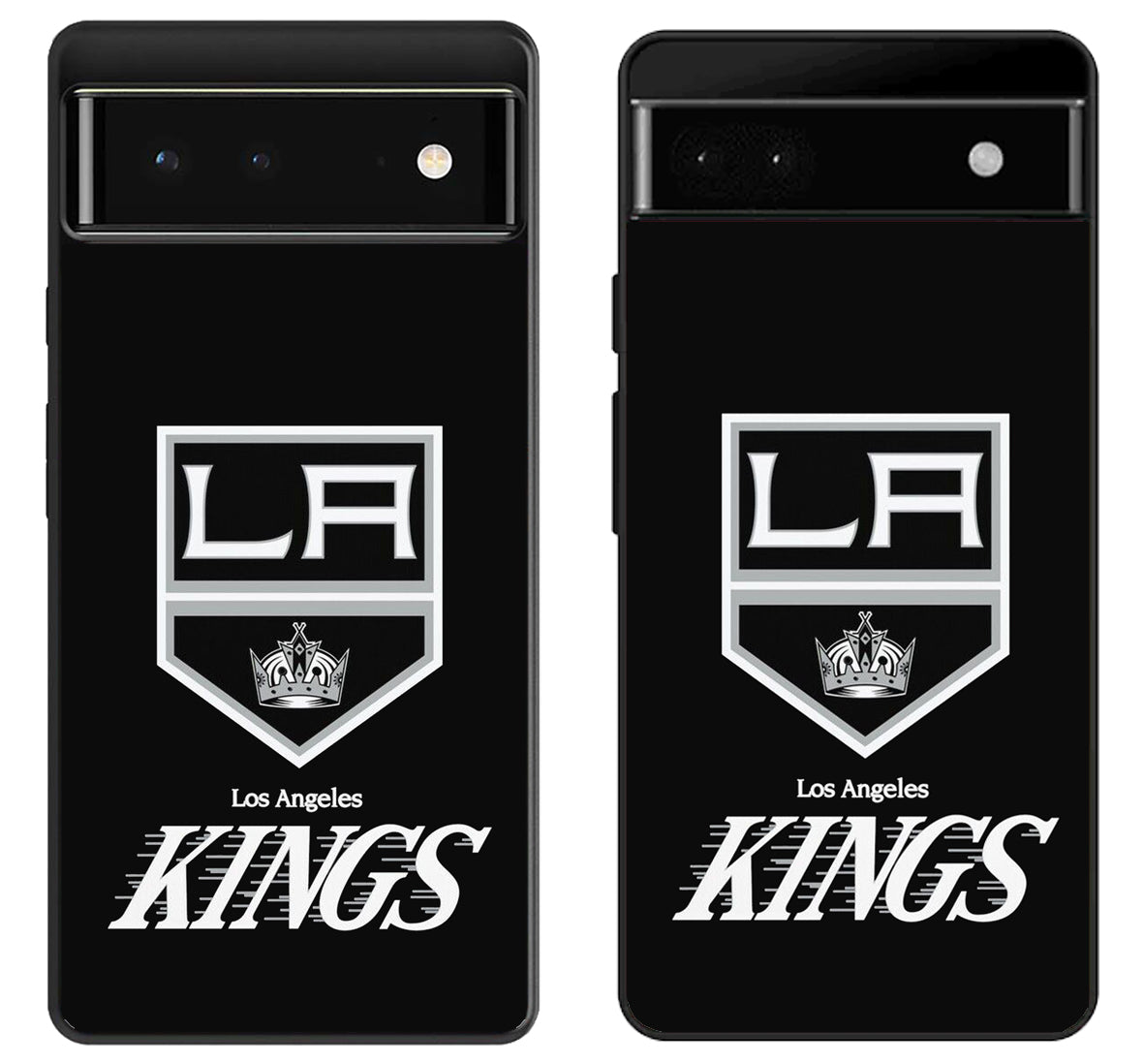 Los Angeles Kings Black Google Pixel 6 | 6A | 6 Pro Case