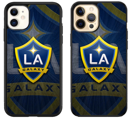 Los Angeles LA Galaxy Background iPhone 12 | 12 Mini | 12 Pro | 12 Pro Max Case