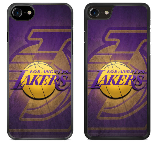 Los Angeles Lakers Background iPhone SE 2020 | iPhone SE 2022 Case